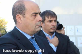 Arsenico - Blitz di Zingaretti al dearsenificatore di Monte Jugo