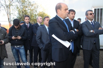 Arsenico - Blitz di Zingaretti al dearsenificatore di Monte Jugo