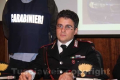 Il maresciallo Paolo Lonero, comandante dei carabinieri di Soriano nel Cimino