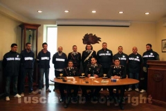 I militari che hanno partecipato al blitz
