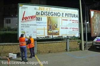 Boccasile - L'allestimento