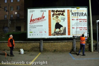 Boccasile - L'allestimento