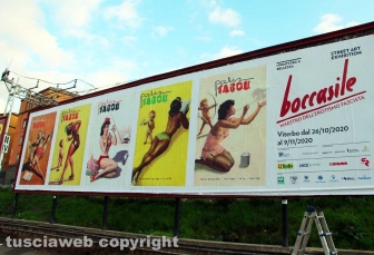 Boccasile - L'allestimento