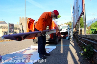 Boccasile - L'allestimento