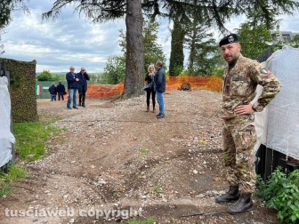 Viterbo - Disinnesco della bomba