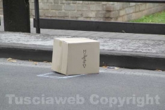 Bomba a viale Capocci