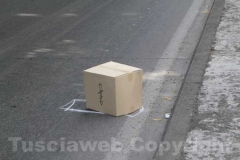 Bomba a viale Capocci