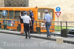 Bomba a viale Capocci
