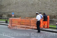 Bomba a viale Capocci