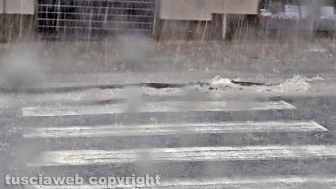 Bomba d'acqua e grandine, i danni