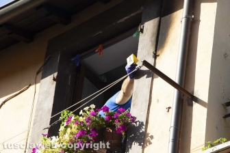 Viterbo - Bomba incendiaria nel centro storico