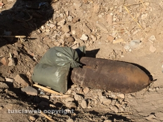 Bomba inesplosa, artificieri al lavoro