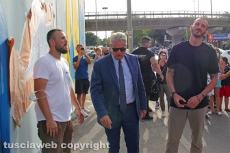 Sport - Calcio - Bonucci firma il "suo" murale