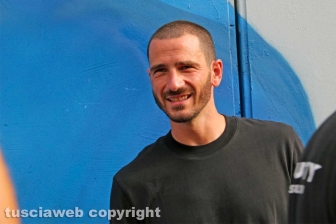 Sport - Calcio - Bonucci firma il "suo" murale