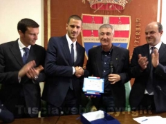 Bonucci premiato con l\'Etrusco d\'oro