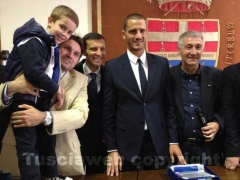 Bonucci premiato con l\'Etrusco d\'oro