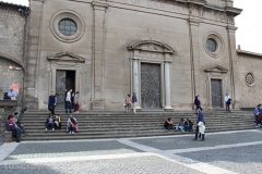 Turisti a Viterbo il 25 aprile