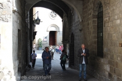 Turisti a Viterbo il 25 aprile