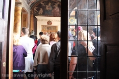 Turisti a Viterbo il 25 aprile