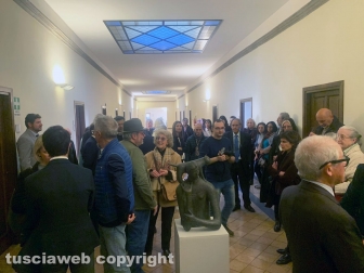 Viterbo - Inaugurazione mostra e borsa per Alessio Paternesi all'università della Tuscia