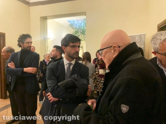 Viterbo - Inaugurazione mostra e borsa per Alessio Paternesi all'università della Tuscia