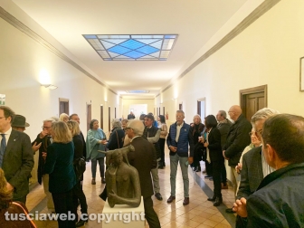 Viterbo - Inaugurazione mostra e borsa per Alessio Paternesi all'università della Tuscia