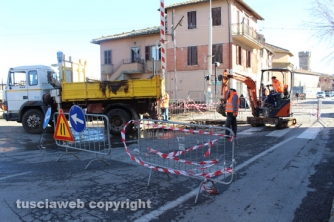 Buca su viale Fiume