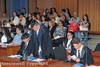 Viterbo - Bullismo e cyberbullismo, il processo simulato del liceo Ruffini