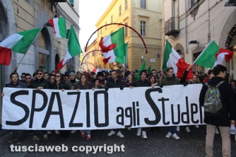 Buona scuola, studenti in piazza