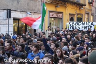 Buona scuola, studenti in piazza