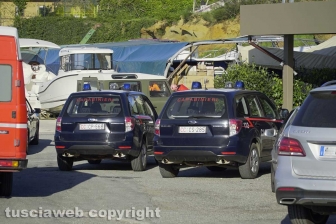 Cadavere emerge dal lago di Vico
