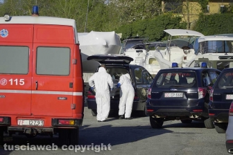 Cadavere emerge dal lago di Vico