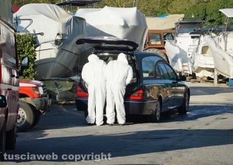 Cadavere emerge dal lago di Vico