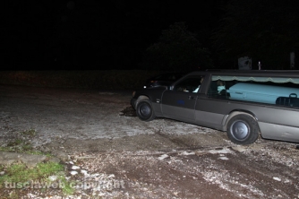 Ronciglione - Cadavere pescato nel lago di Vico - Il recupero del corpo