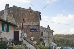 Entrata a Calcata vecchia