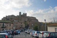 Una panoramica di Calcata
