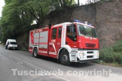 Lo scontro camion-autobus