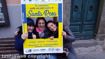 Cammino sulle vie dell'esilio di santa Rosa