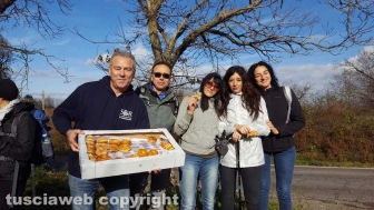 Cammino sulle vie dell'esilio di santa Rosa