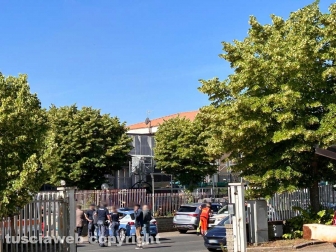 Viterbo - Camper in fiamme al Poggino