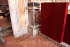 La chiesa di San Michele arcangelo ripulita dal fango