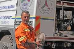 La protezione civile al lavoro