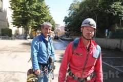Gli speleologi mandato dalla Regione Lazio