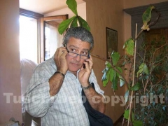 Il presidente della Provincia Marcello Meroi alla riunione dell\'unità di crisi
