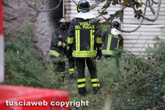 Viterbo - Cantina in fiamme, morti otto cani