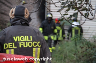 Viterbo - Cantina in fiamme, morti otto cani