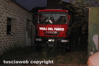 Viterbo - Cantina in fiamme, morti otto cani