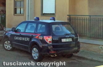 Operazione Mamuthones - Carabinieri, sopralluogo a Ronciglione