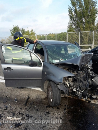 Carambola sulla Cassia