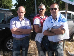 Protesta davanti al carcere